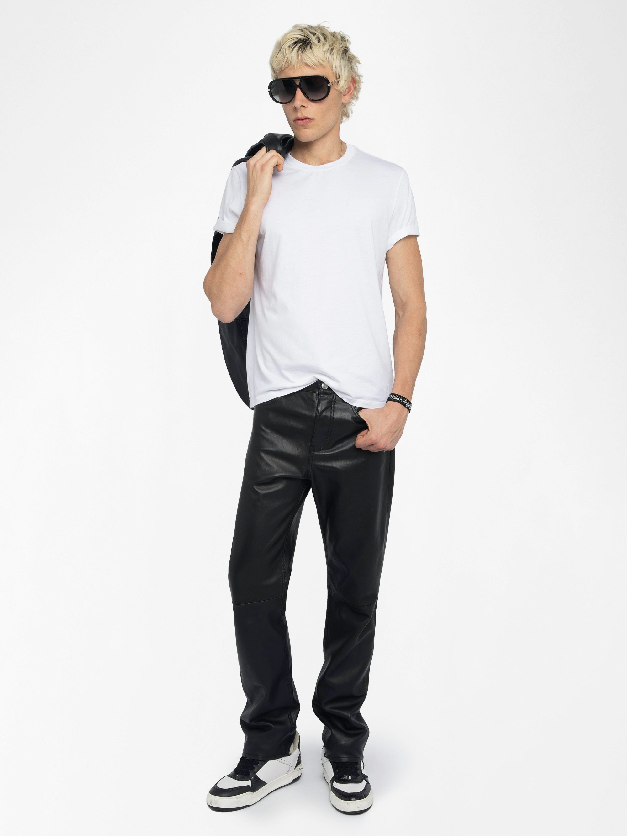 Tommy T-shirt - Short-sleeved T-shirt with photoprint on the back.